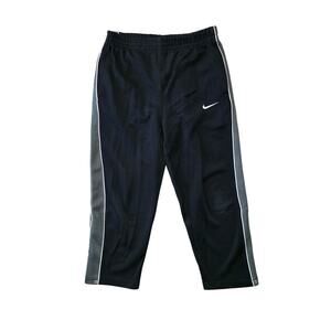 Nike Track Pants Men’s Black Polyester Athletic Casual